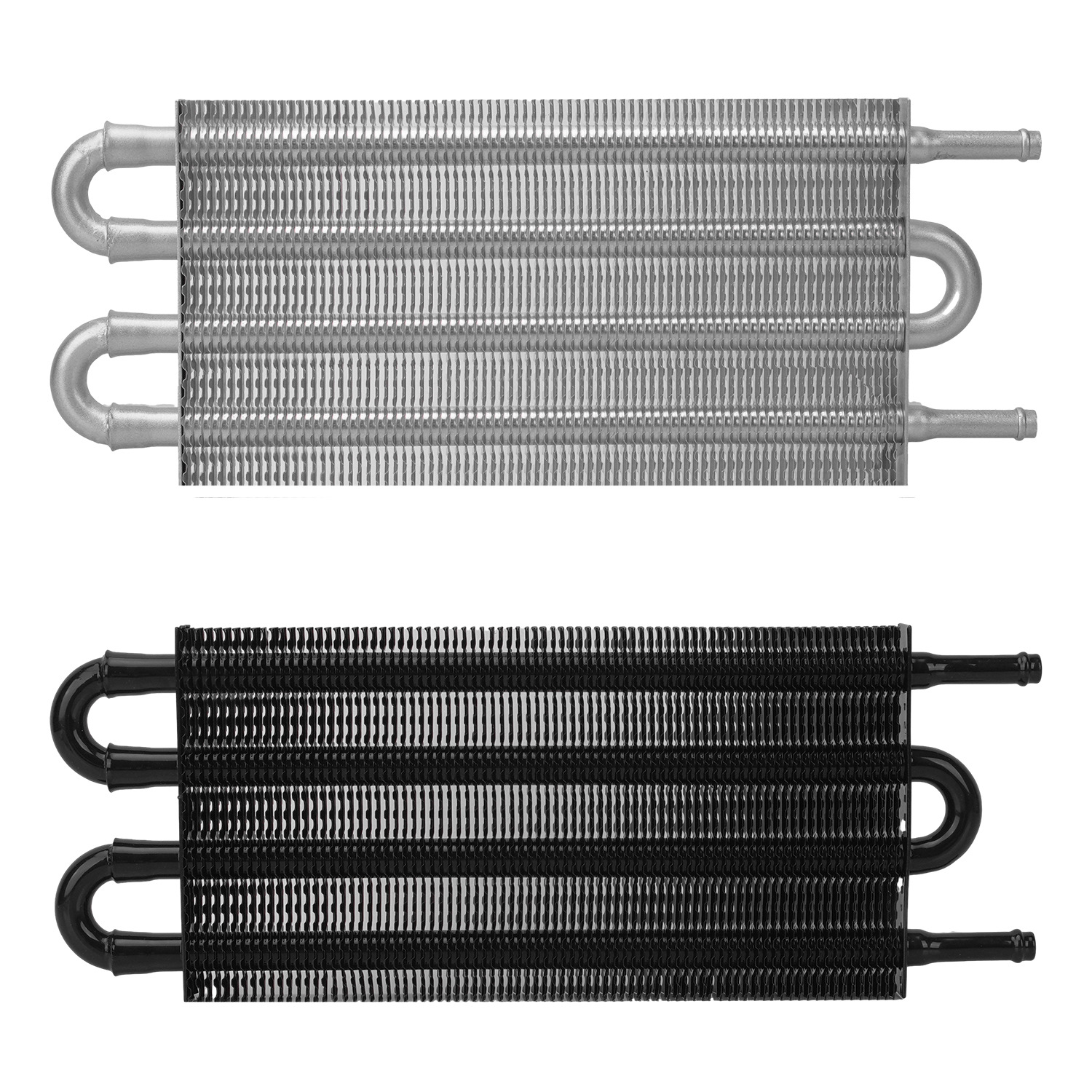 Car Radiator Universal Transmission Oil Cooler Modified Pipe Belt Air Conditioning Radiator Exhaust Pipe Condenser