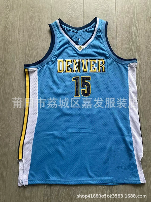 外贸货源 密绣篮球球衣 魔术麦迪哈达威奥尼尔猛龙卡特复古篮球服