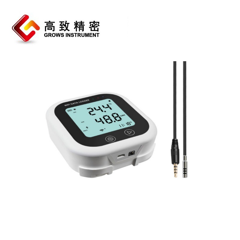 Grows-200E��ʪ���� WIFI��ʪ�ȼ�¼�Ǻ��ⲿ̽ͷ��ʪ�ȼ�