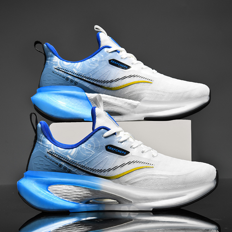 Professional men, children's spring breathable, ultra light shock-absorbing running shoes for junior high school_voghion.com
