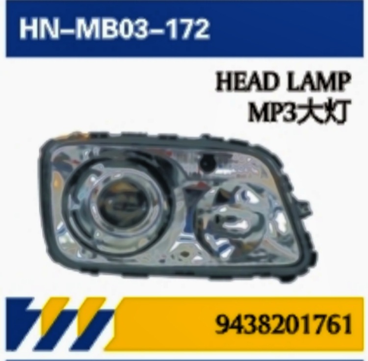 PARA Camiones Mercedes-Benz MP3 Accesorios de mantenimiento / Faros delanteros / Protector de pantalla / Luz de niebla / Soporte de parachoques / Pedal de bisagra