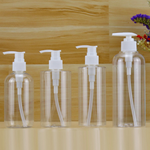 500ml hand sanitizer bottle transparent pet plastic bottle lotion refill bottle shampoo shower gel bottle empty bottle