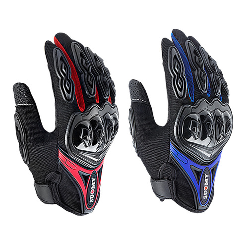 Manufacturer wholesale motorcycle full-finger summer gloves touch screen all-season riding motorcycle rider anti-fall off-road gloves for men