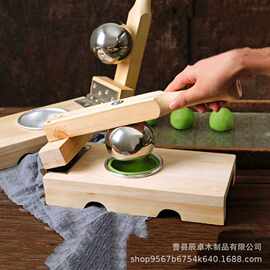 木质清明果压皮器手动糍粑青团擀皮器家用包子皮水饺皮压皮器模具