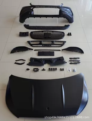 Front and Rear Bumper + – Big Surrounded - front-bumper-surround-hood