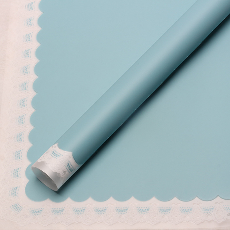 Huaxi encaje marco de papel hansu floral papel de embalaje impermeable engrosado florista material de floral al por mayor