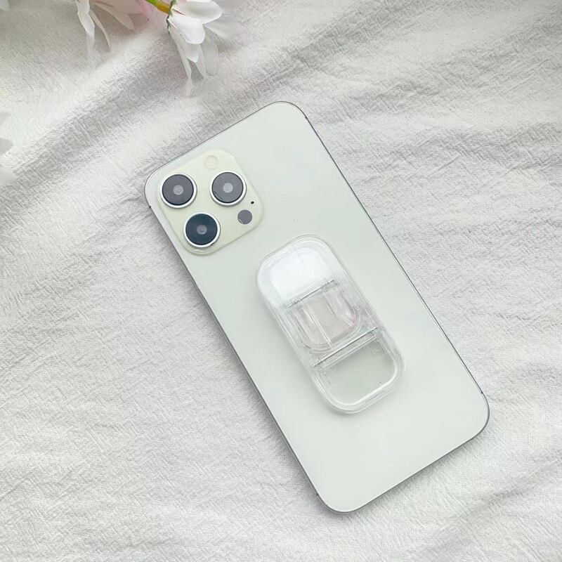Ins Transparent Simple Push-Pull Mobile Phone Stand Material Korean Invisible Mobile Phone Back Sticker Desktop Stand Wholesale Ins Transparent Simple Push-Pull Mobile Phone Stand Material Korean Invisible Mobile Phone Back Sticker Desktop Stand Wholesale