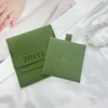 Army green---jewelry bag + card tray