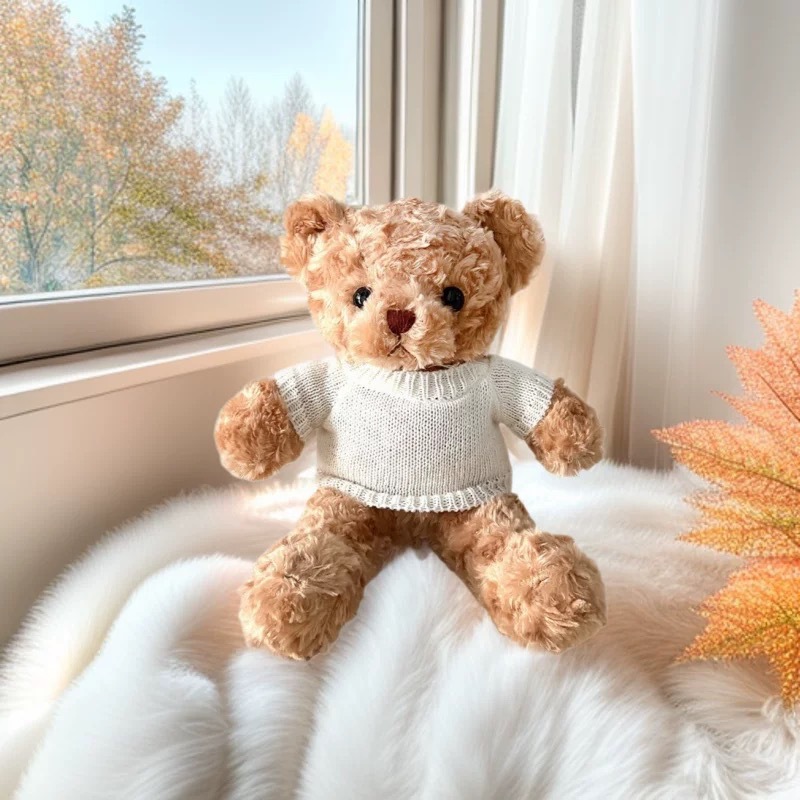 El suéter blanco Twist Bear