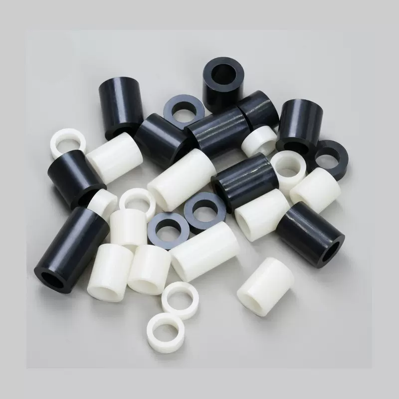 直通管内径3/4/5/6/8/10PC板隔离柱圆体间隔柱尼龙垫片绝缘耐压