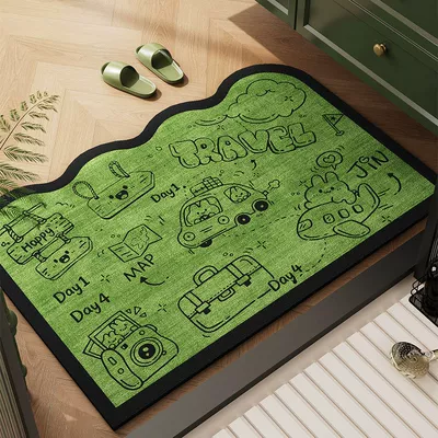 Avtomobil döşəmə paspasları Bathroom Door Mat, Diatomaceous Earth - car-airplane-4060cm-25mm-diatom-mud