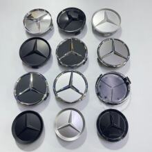适用于奔驰轮毂盖车轮盖C18 C200 E260 E300 S350 ML350中心盖标