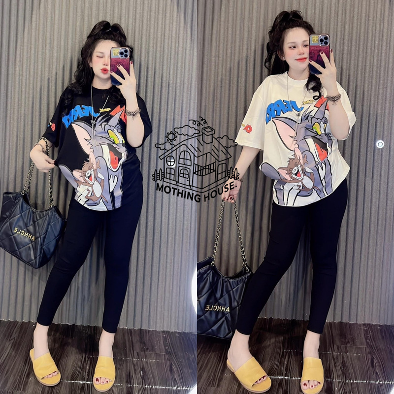 American Style Fashion suit Ins Summer Women's Loose Printed T-Shirt with Slim-Fit Trousers Running Casual Two-Piece Set American Style Fashion suit Ins Summer Women's Loose Printed T-Shirt with Slim-Fit Trousers Running Casual Two-Piece Set