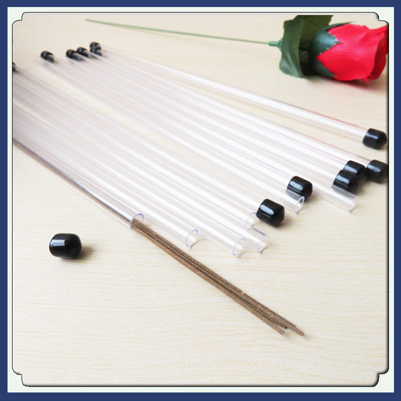 深圳睿辰PVC透明塑料香管圆筒PVC沉香样品香体验装PVC包装管多用