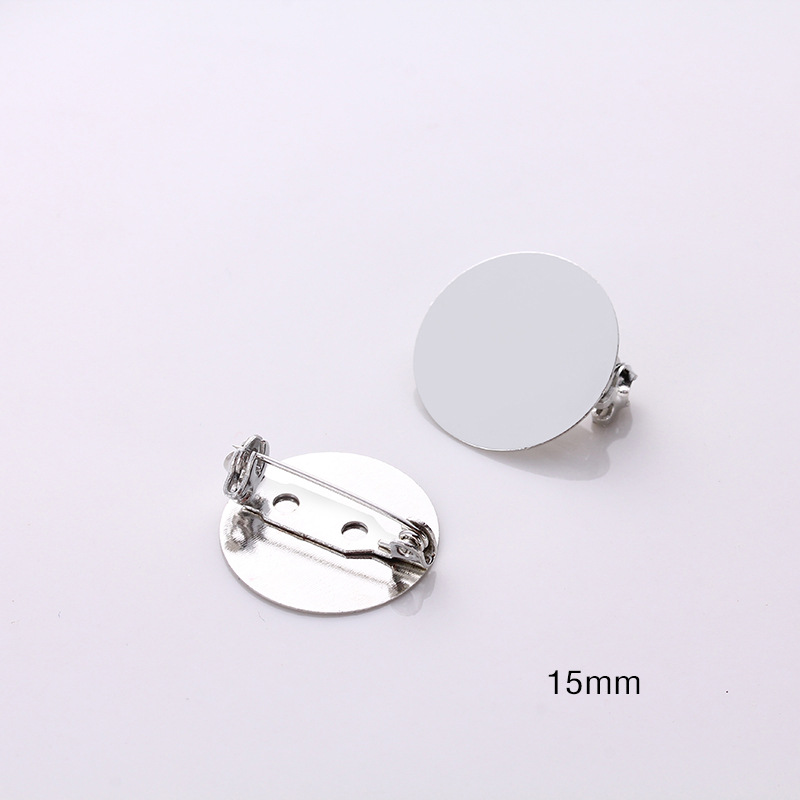 Brooch, 15mm, 1 pieces