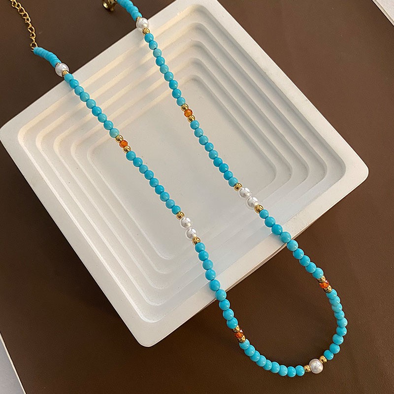Elegante Barockperlen-Halskette, hochwertiger Süßwasserperlen-Anhänger, exquisites verstellbares Design, silber- und goldplattierter Feinschmuck für Damen, natürlicher Barock_voghion.com