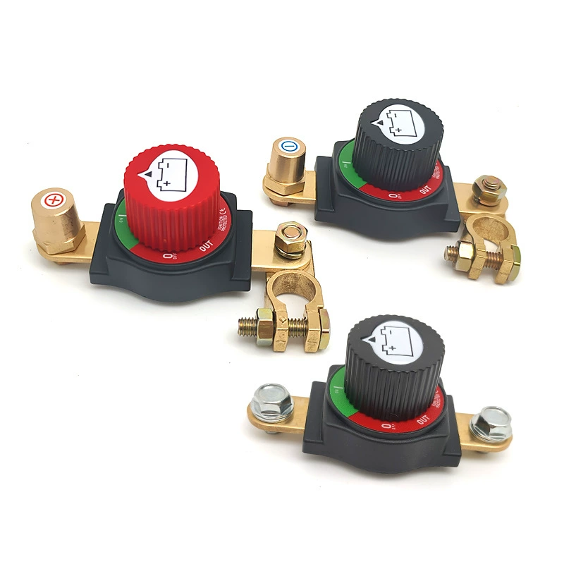 Новый большой ток латунный бал полярный столб питания выключатель спиральный переключатель автомобиля модифицируемый расширенный аксессуар ручка съемная