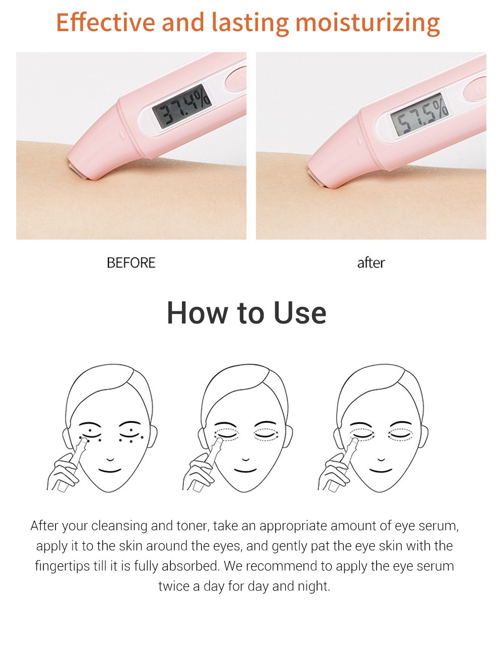 BREYLEE VC Eye Rollon Serum W i z z g o o . c o m