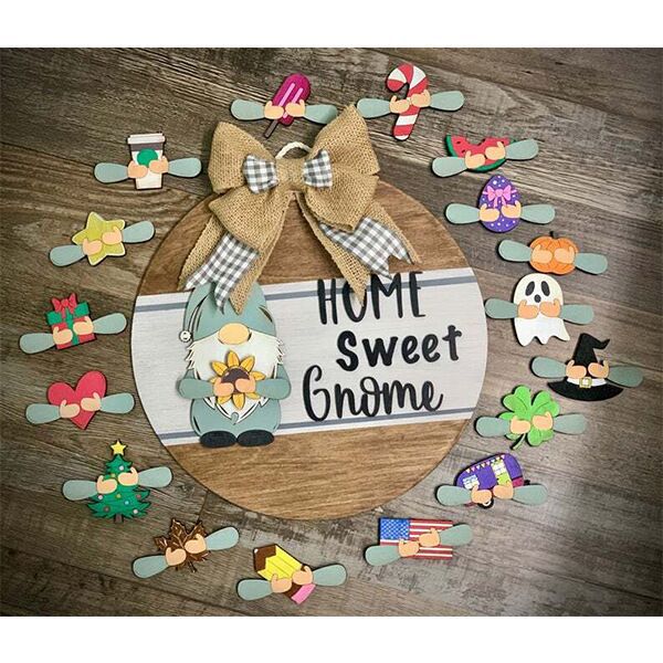 Wooden Hanging Plaque Style 3