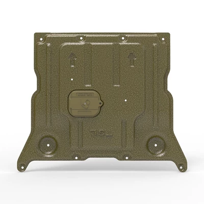 Tesla – Motor Coolant Pipe Underbody protection plate/engine baffle