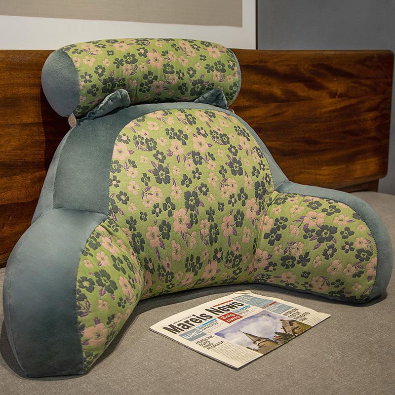 Benang tiga-lapis Husky / Bantal sedang + sandaran kepala (60*45cm liner independen dapat dilepas dan dapat dicuci)
