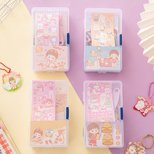 DIY Gukka Set Gift Box Gukka Full Set Wholesale Colorful Gukka Children's Handmade Material Gukka Sticker Set