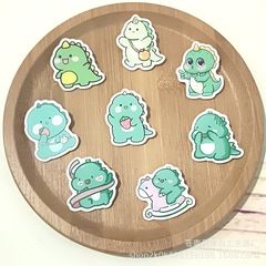Acrylic Pin Badges of Cartoon Dinosaurs for Boys and Girls - Cute Small Accessories Available for Wholesale - Custom Order with Pictures