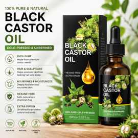 外贸TK蓖麻精油Castor Oil滋养天然修护浓密蓬松毛发护理货源批发