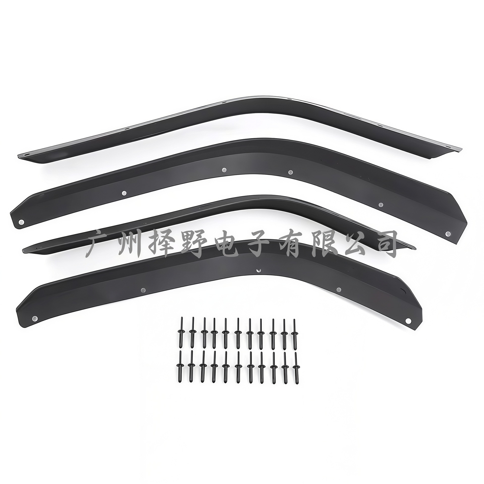 Suitable for Wrangler Jk 07-17 Modified Widened Wheel Eyebrow Outer Decorative Mudguard Leather Wheel Eyebrow Decorative Accessories