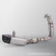 Z650 full section exhaust pipe bottom row (2017-2023)