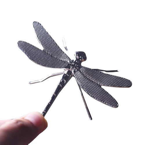 Da'antang factory wholesale dragonfly cover set pot pen mop pen holder kungfu tea set spare parts alloy tea ceremony