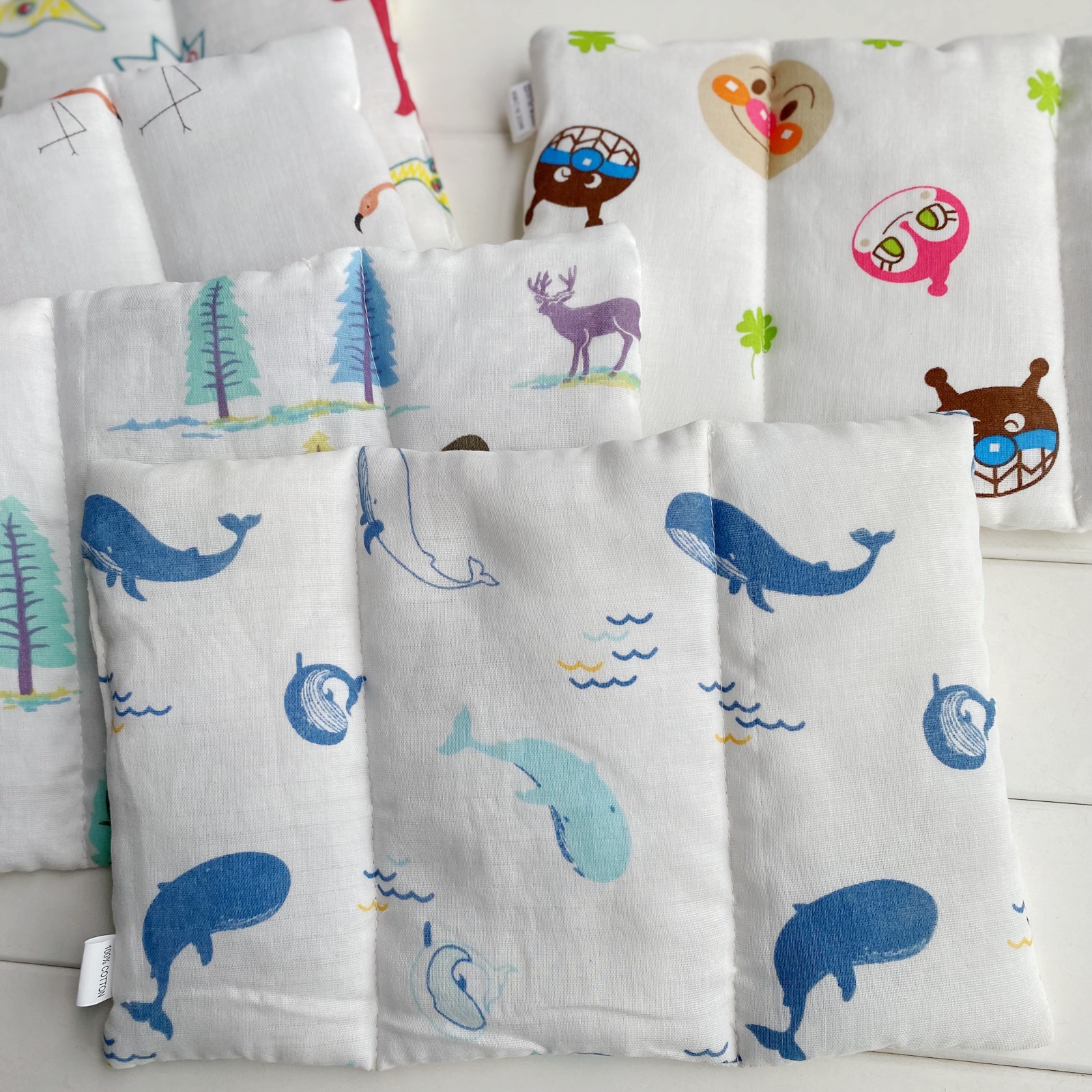 Gauze summer pillow