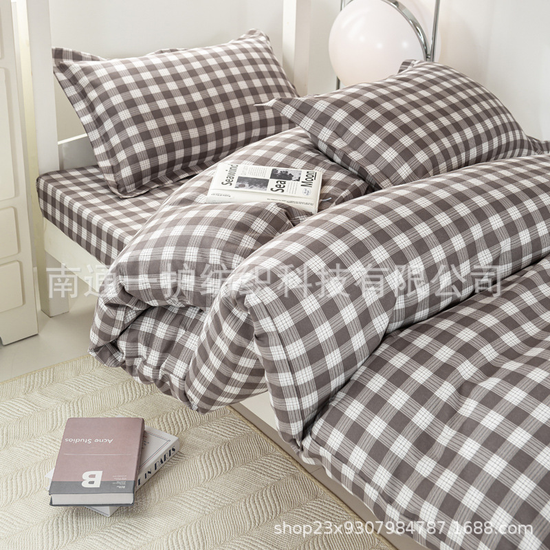 Unit Student Dormitory Three-piece Quilt Bedding Pillow Staff Unit Nursing Home Three-piece Quilt Six-piece Set