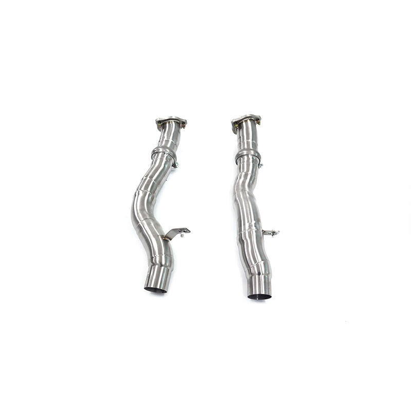 Suitable for Porsche Cayenne Turbo 958.1 4.8T car performance parts exhaust resonator pipe front pipe