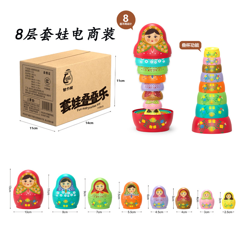 8层俄罗斯套娃（电商盒）
