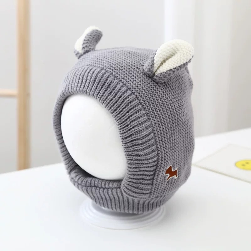 Double ear embroidery [grey]
