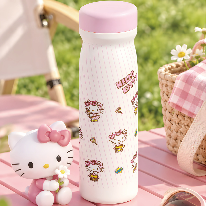 캐릭터 스테인리스 보온보냉 보틀 480ml 학생 휴대용 물병