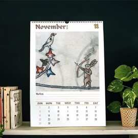 亚马逊热销Mediaval Rabbit Calendar跨境新品2026中世纪兔子日历