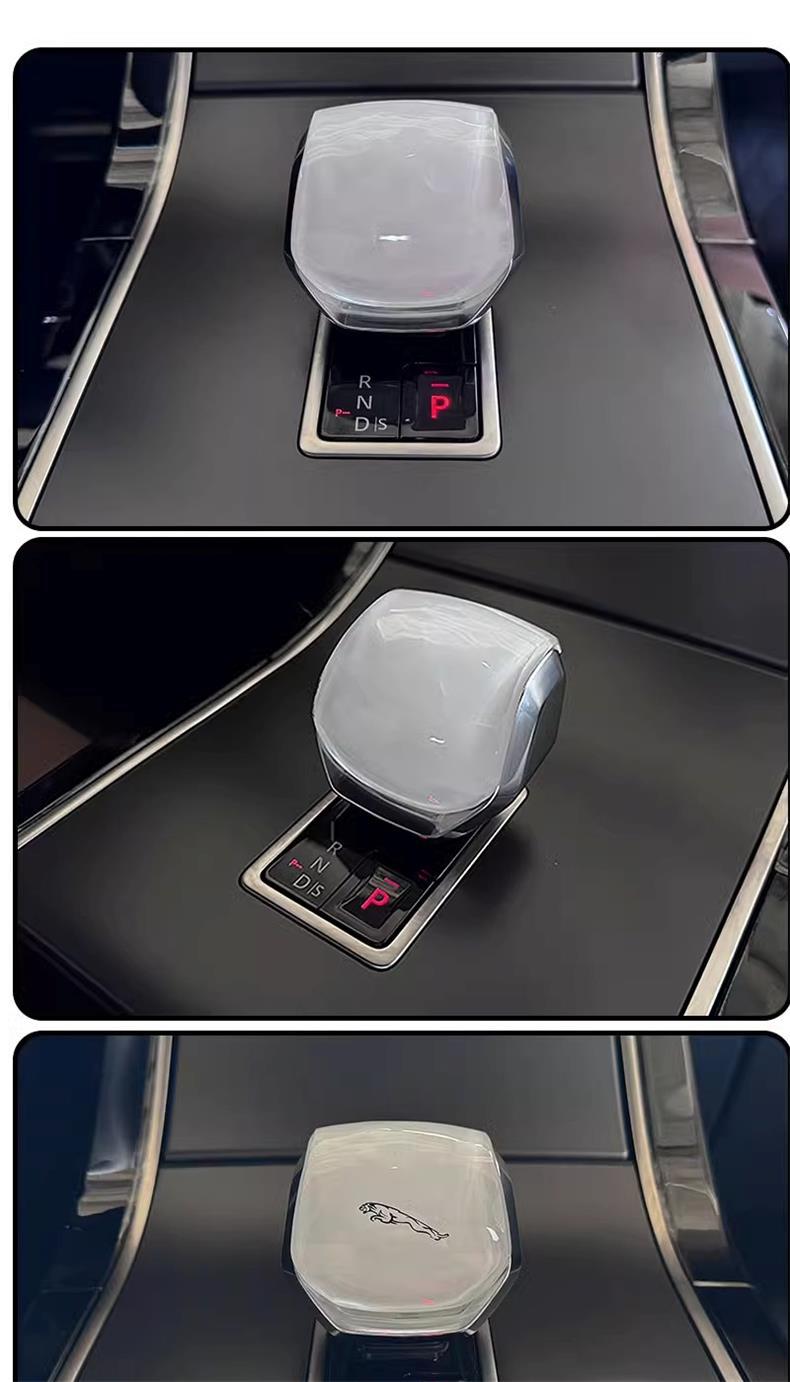 Suitable for 21-24 Models of Land Rover Range Rover Velar, Crystal Gear Knob, Center Console Gear Lever Head, Interior Decoration Modification