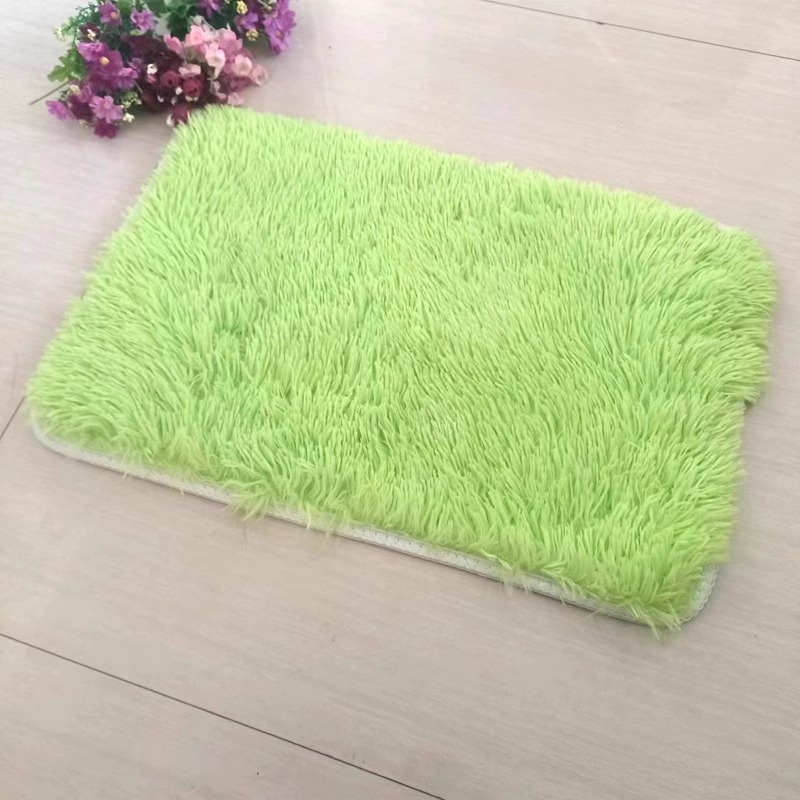 Cross-border Nórdico ins grueso alfombra de pelo larga sala de estar estofada alfombra habitación doméstica mantas al lado de la cama mantas antisucias