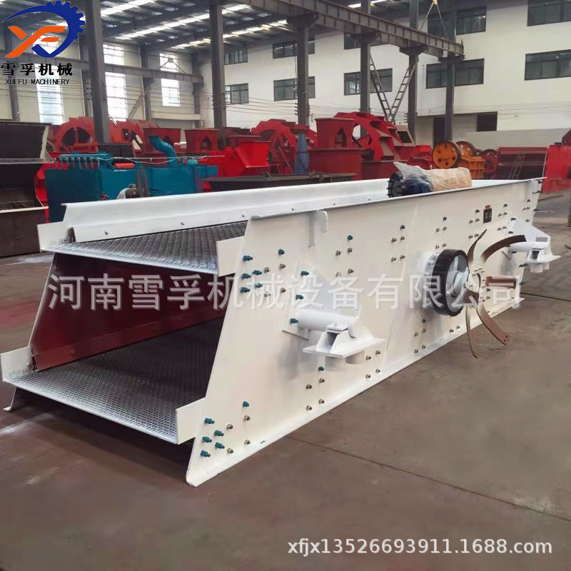 大型商业矿场砂石震动筛选机 沙子泥土煤炭选矿振动筛 货源充足