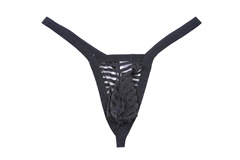 男士丁字內褲性感情趣半透明透氣低腰U凸新款T褲速賣通一件代發