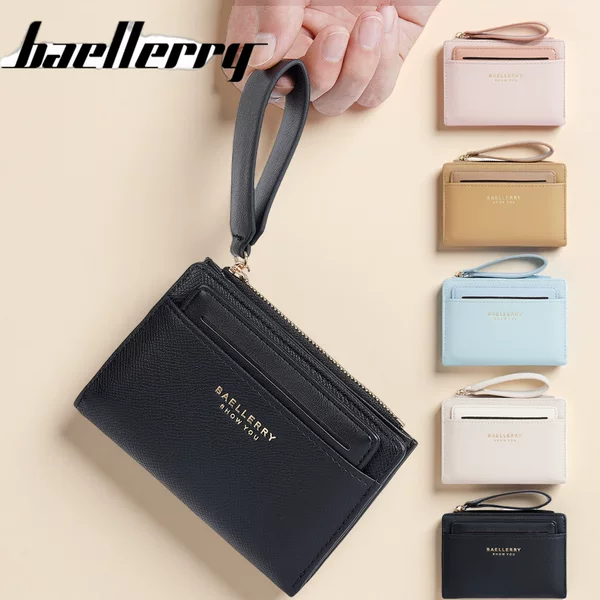 Factory Spot Women's Wallet Ins Style Girls New Wallet Multi-Card Slot Short Coin Purse Card Holder Wallet
