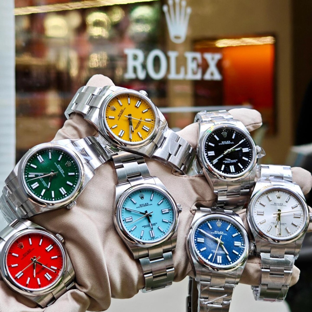 跨境男款手表轻奢休闲简约石英表糖果色彩盘女表时尚商务钢带男表