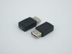 廠家直批 USB母轉micro母 USB母-micro母口 micro usb B母轉接頭