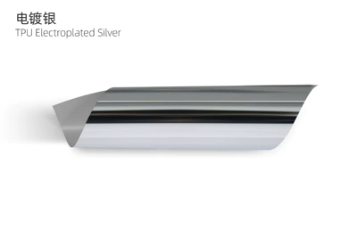 Electroplated Silver Tpu Color-Changing Film, Electroplated Series Car Paint Protection Film, Mirror Silver Car Wrap Film, Heat Repair Car Wrap Ppf (Car paint protective film) - electroplated-silver-15215m75mil