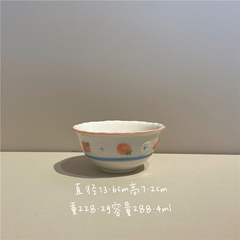딸기사랑 - 5inch 그릇 (72개/상자 5.7위안/개)