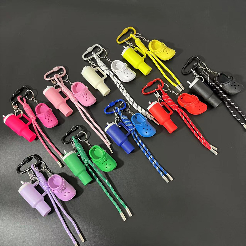 Cross-Border Hot-Selling Items: Mini Water Cup, Clog Shoe Laces, Keychain, Detachable Cup, Original Backpack Pendant Cross-Border Hot-Selling Items: Mini Water Cup, Clog Shoe Laces, Keychain, Detachable Cup, Original Backpack Pendant