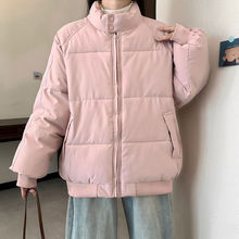 羽绒棉服少女冬装2025新款初中高中学生宽松加厚棉袄保暖棉衣外套