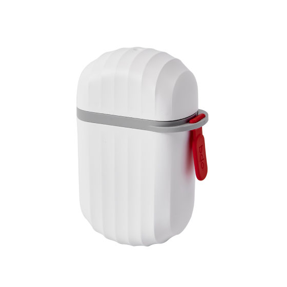 Plastic Soap Box Double-layer Draining Soap Box Square with Lid Sealed Leak-proof Travel Portable Soap Box Toilet